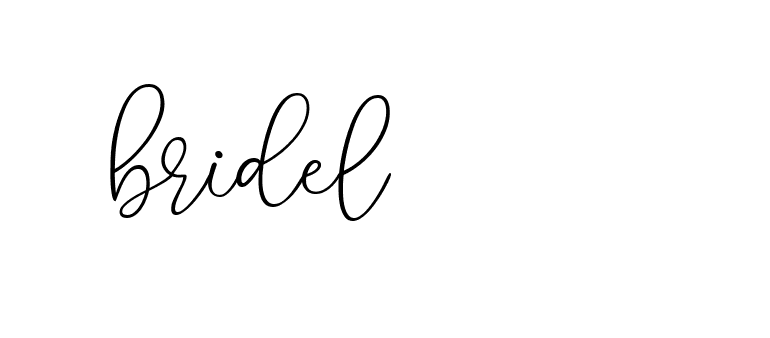 Signature of bridel