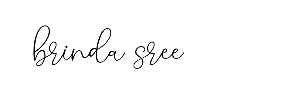 Signature of brinda-sree