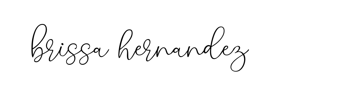 Signature of brissa-hernandez