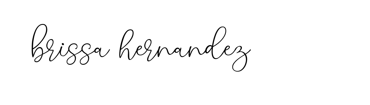 Signature of brissa-hernandez-