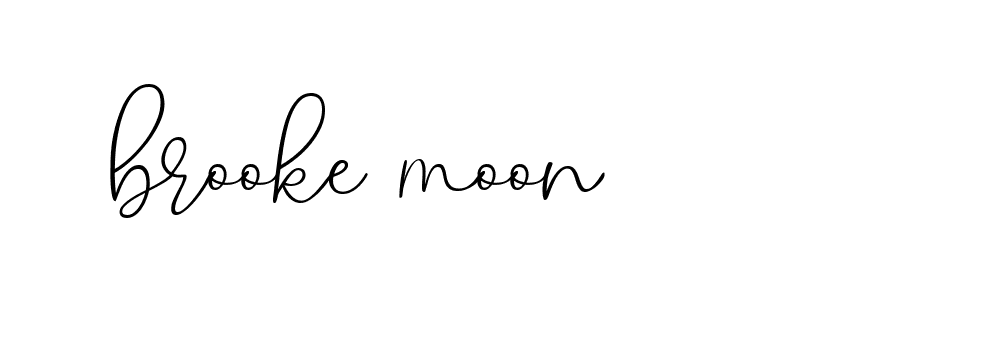 Signature of brooke-moon