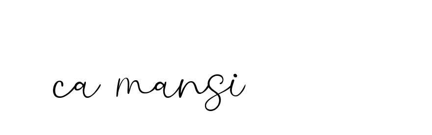 Signature of ca-mansi