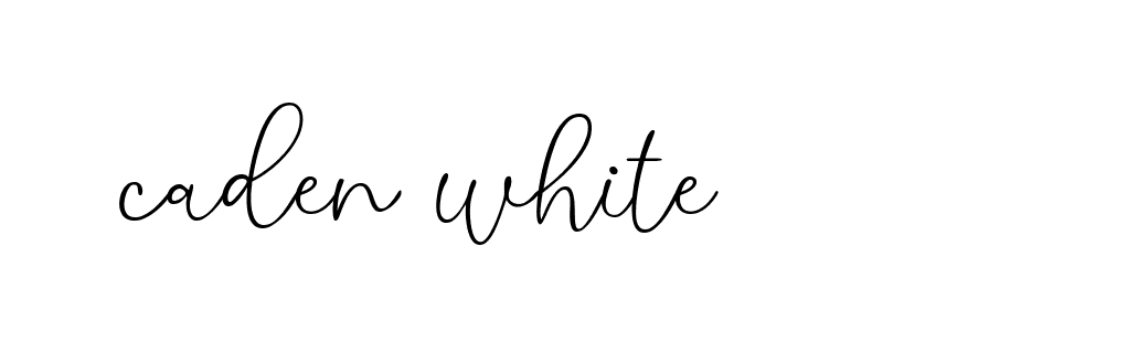 Signature of caden-white