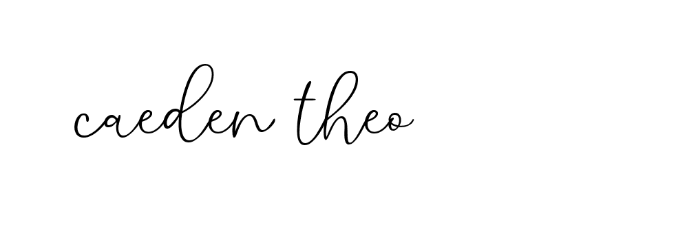 Signature of caeden-theo