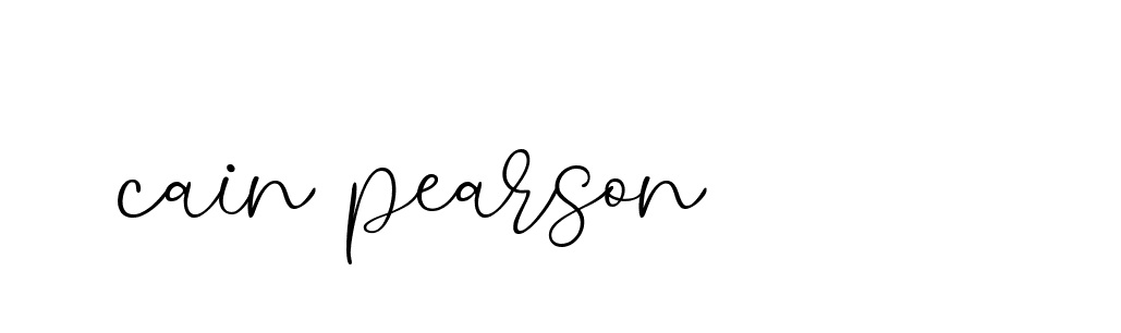 Signature of cain-pearson