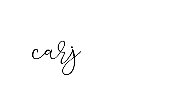 Signature of carj