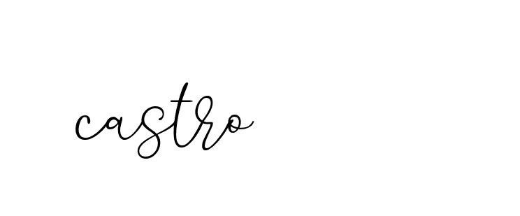 Signature of castro