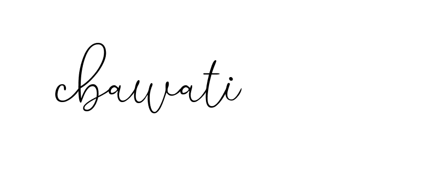 Signature of cbawati