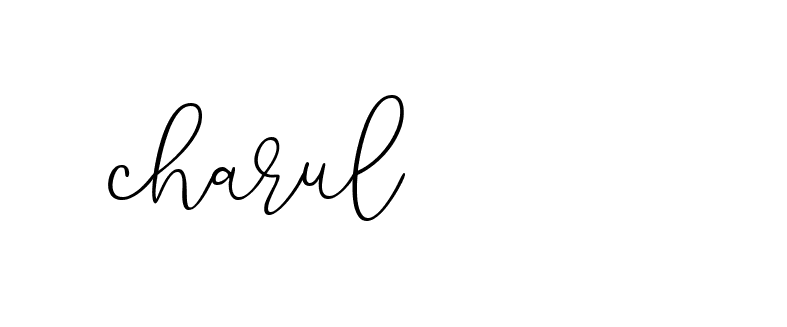 Signature of charul