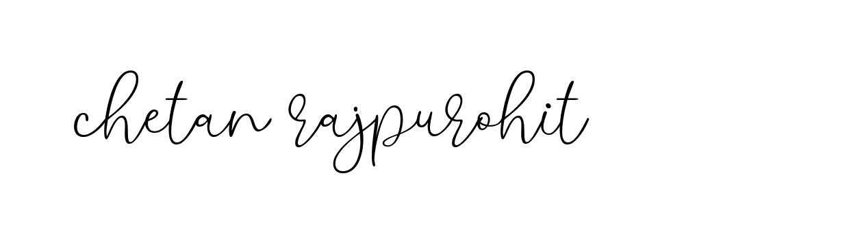 Signature of chetan-rajpurohit