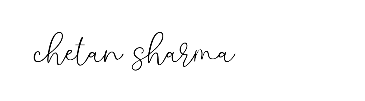 Signature of chetan-sharma-