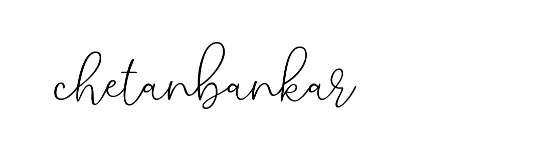 Signature of chetanbankar