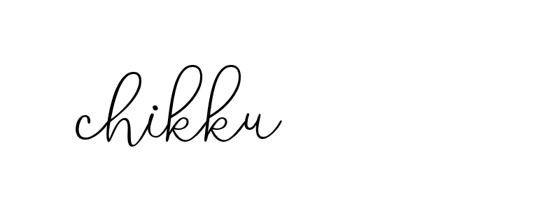 Signature of chikku