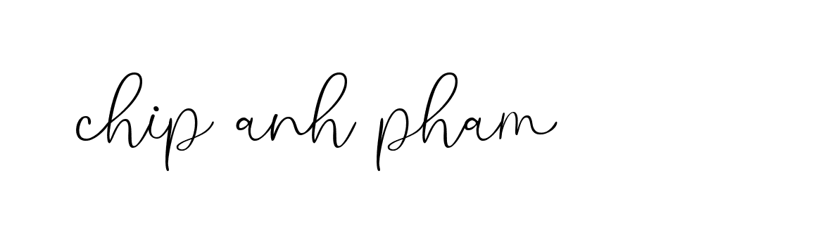 Signature of chip-anh-pham