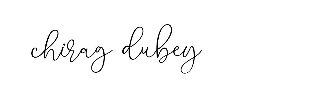 Signature of chirag-dubey