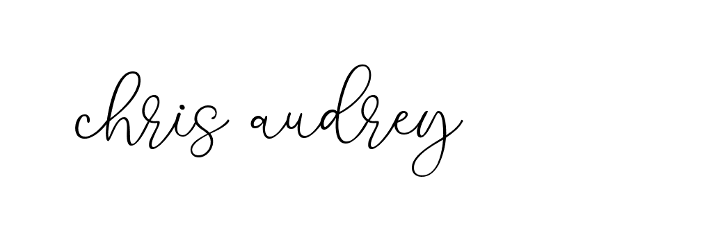 Signature of chris-audrey