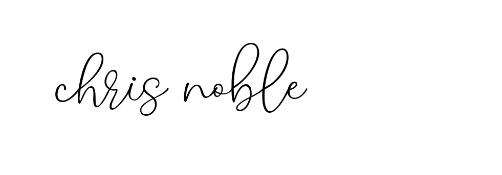 Signature of chris-noble