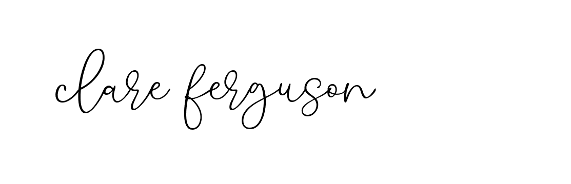 Signature of clare-ferguson