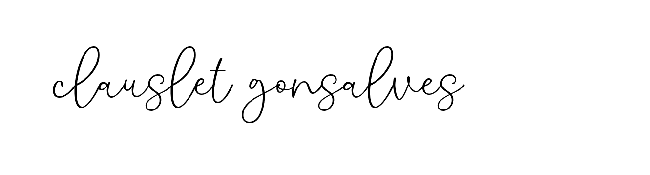 Signature of clauslet-gonsalves