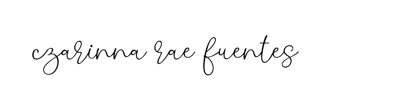 Signature of czarinna-rae-fuentes