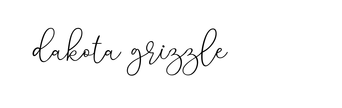 Signature of dakota-grizzle