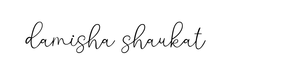 Signature of damisha-shaukat