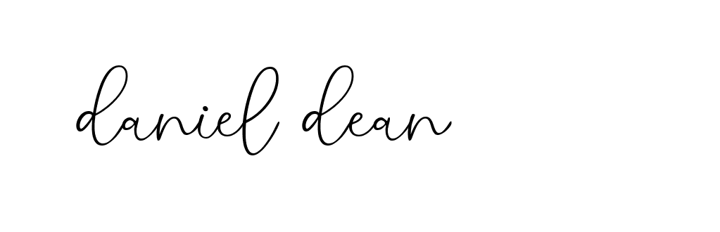 Signature of daniel-dean