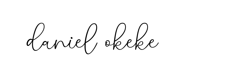 Signature of daniel-okeke