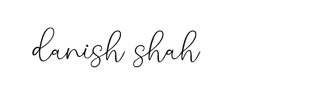 Signature of danish-shah