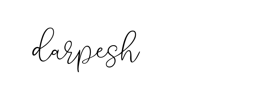 Signature of darpesh-