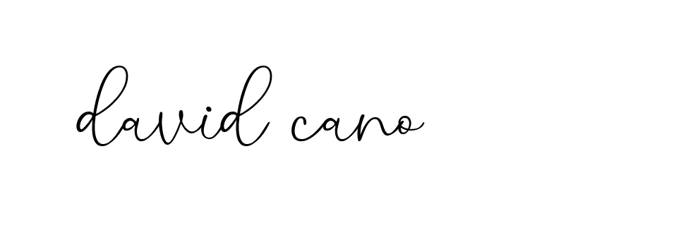 Signature of david-cano