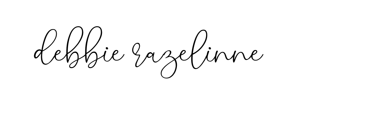 Signature of debbie-razelinne