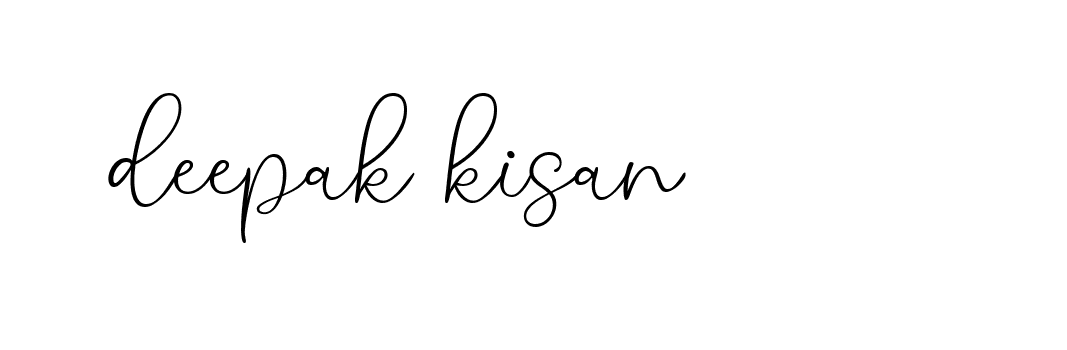 Signature of deepak-kisan