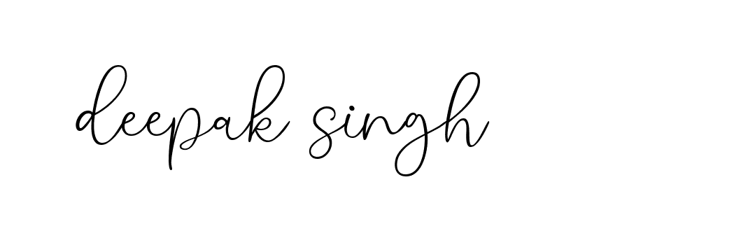 Signature of deepak-singh