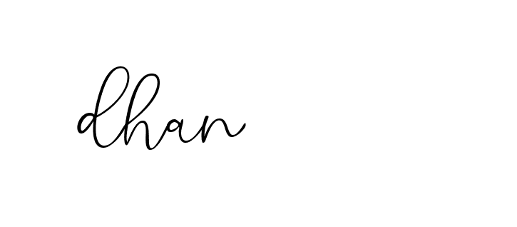 Signature of dhan