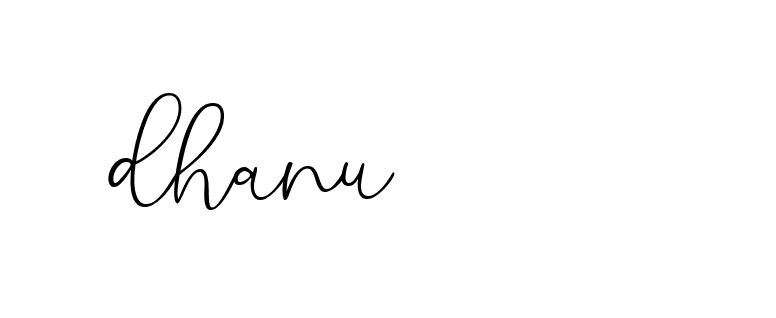 Signature of dhanu