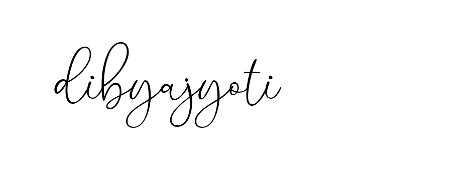 Signature of dibyajyoti