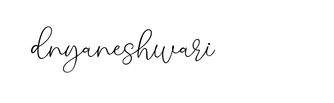 Signature of dnyaneshwari-