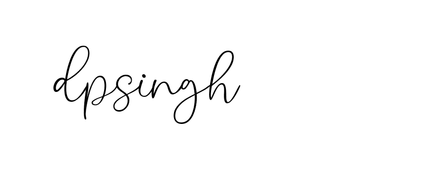 Signature of dpsingh