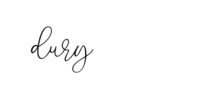 Signature of dury