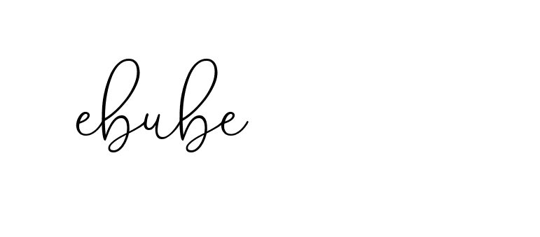 Signature of ebube-