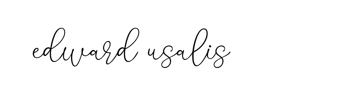 Signature of edward-usalis