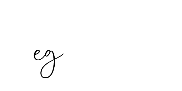 Signature of eg