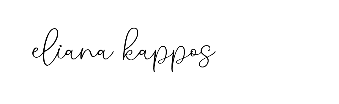 Signature of eliana-kappos-