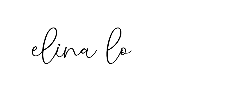 Signature of elina-lo