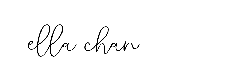 Signature of ella-chan