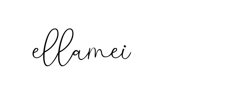 Signature of ellamei