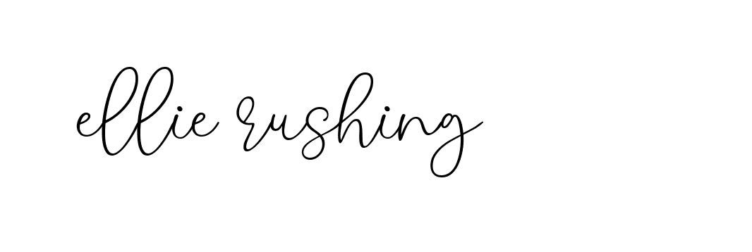 Signature of ellie-rushing