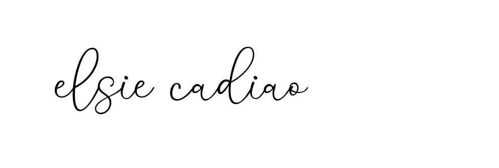 Signature of elsie-cadiao