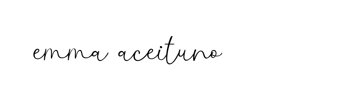 Signature of emma-aceituno